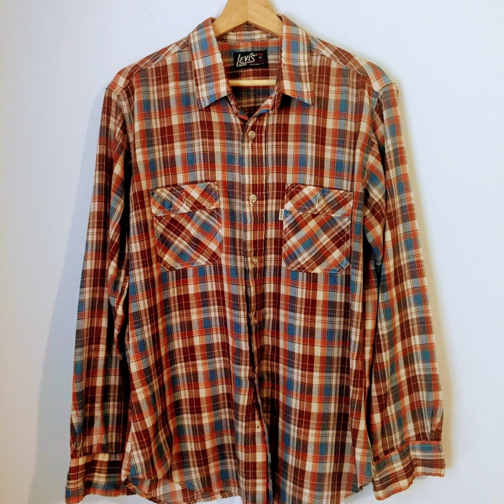 Vintage Levi's Men's Button-up